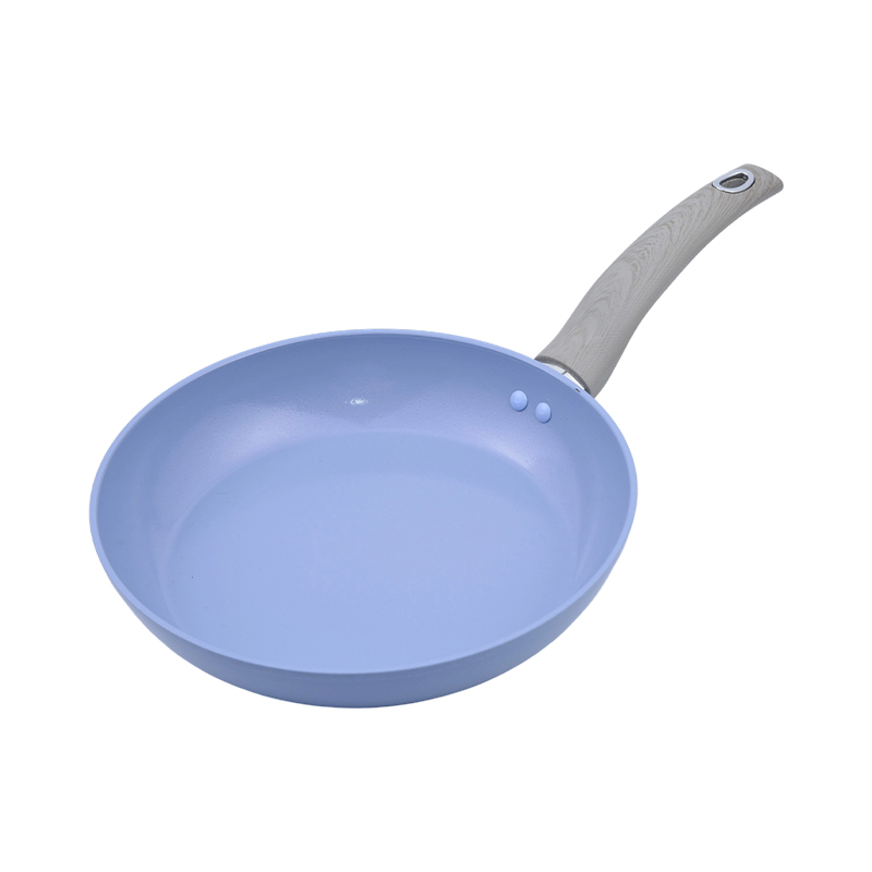 Zestaw naczyń kuchennych z kutego aluminium z powłoką ceramiczną Fresh Blue