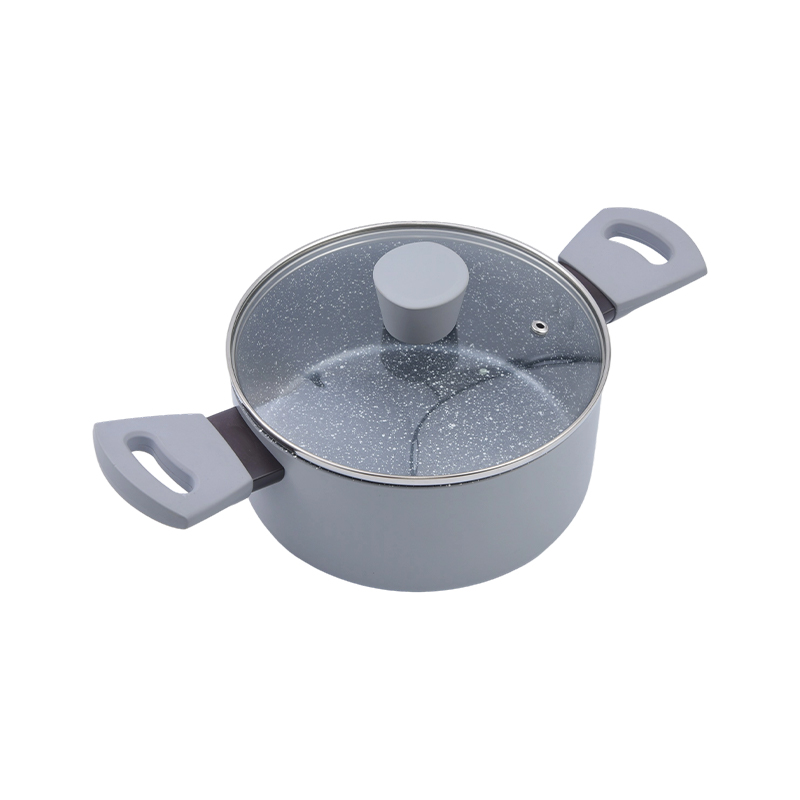 Zapiekanka aluminiowa z szarego marmuru