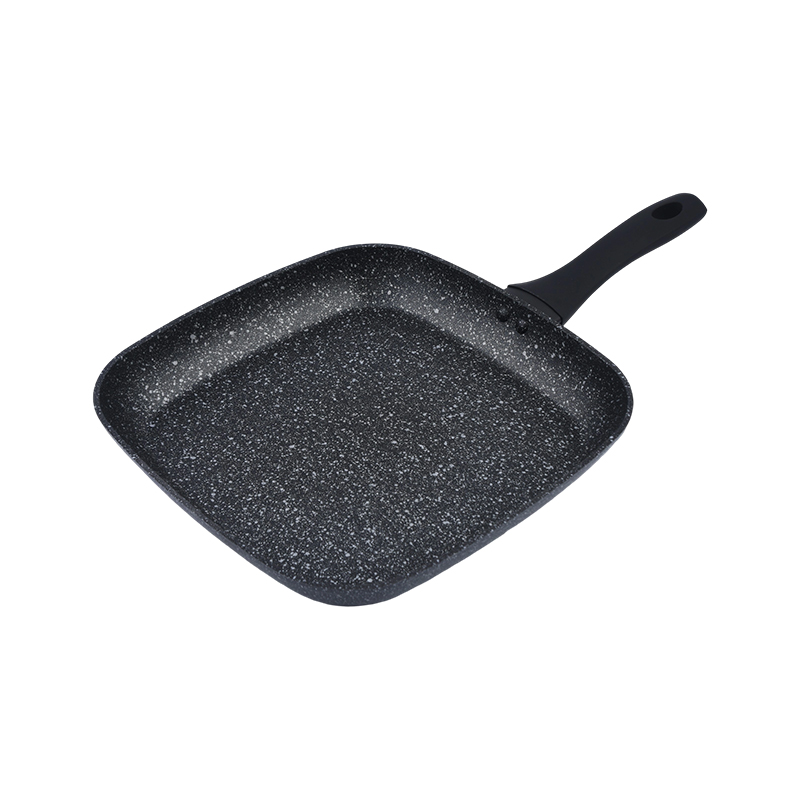 Kuta aluminiowa patelnia grillowa z czarnym marmurem