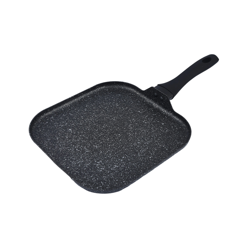 Tłoczona aluminiowa patelnia grillowa
